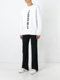 Judas slogan sweatshirt