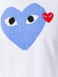 heart print T-shirt