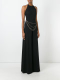 chain belt jumpsuit