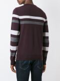 contrast stripe jumper 