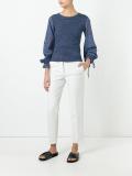 broderie anglaise sleebe blouse