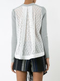 buttoned cardigan