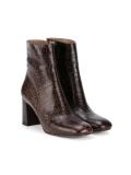 alligator-embossed Agnes boots