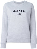 logo print sweatshirt