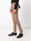 skirted velvet trousers