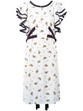 hats print dress