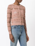 round neck cardigan 