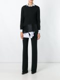 panelled jumper