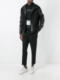 hooded windbreaker