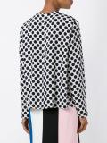 polka dot blouse