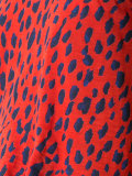 printed peplum top