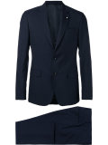 flap pockets two-piece suit