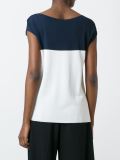 colour block knit top