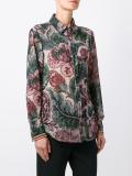 floral print shirt