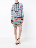 'Rainbow Cloud'印花迷你连衣裙