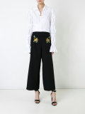 ruffled sleeves shirt 