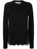 lace panel jumper 