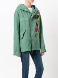 patch detail military jacket 