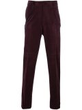 slim fit tapered trousers