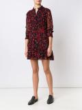 bow print dress