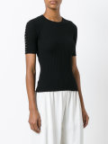 ribbed T-shirt