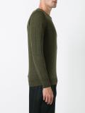 'Blade' crew neck jumper