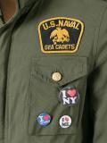 multi patch bomber jacket 