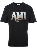 front logo print T-shirt