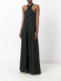 halterneck jumpsuit 