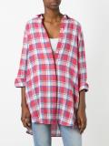 oversized plaid shirt