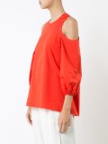 cold-shoulder blouse