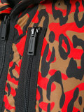 leopard print parka jacket