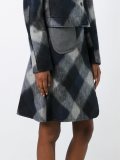 A-line check skirt 
