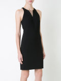 lattice mini dress