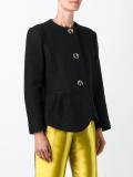 asymmetric peplum jacket 