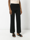 contrast trim knitted pyjama trousers