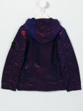 printed raincoat 