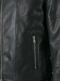 zip up biker jacket 