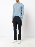 longsleeved jersey polo shirt
