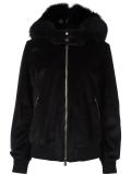 hooded zipped jacket