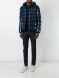 hooded padded jacket