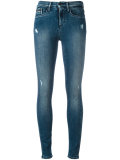 high rise skinny jeans