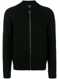zipped bomber jacket 
