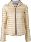 hooded puffer jacket
