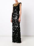 sequin maxi dress