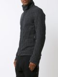 roll neck zipped jacket