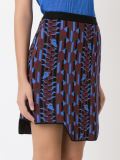 printed knit skirt