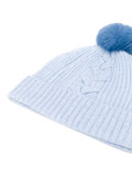 fur bobble hat