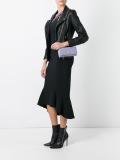 mini Medusa Head foldover clutch