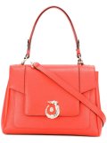 logo plaque tote